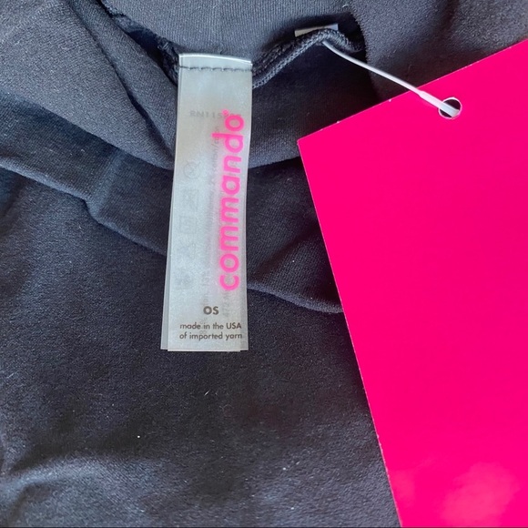 Commando Bodysuit Womens One Size Black Ballet Turtleneck Sleeveless Thong NEW - Picture 6 of 10